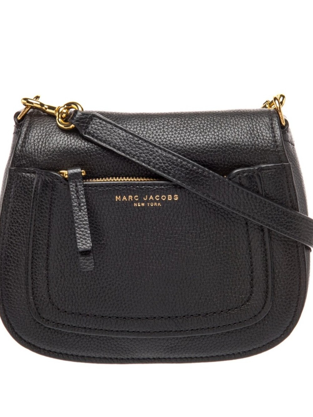 Marc Jacobs Leather Shoulder +Crossbody with Gold Hardware @Superior Quality
